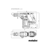 Metabo Akku-Hammer-Set KH 18 LTX BL 24 Q, 18 V (Solo) mit integrierter Staubabsaugung ISA 24 und metaBOX 185 XL