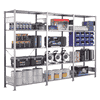 Schulte Fachbodenregal, modulares Stecksystem, einseitig nutzbar