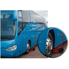 KRAFTWERK PRO LINE Hydropneumatischer Wagenheber mit 4 Stempelaufsätzen, 22 t