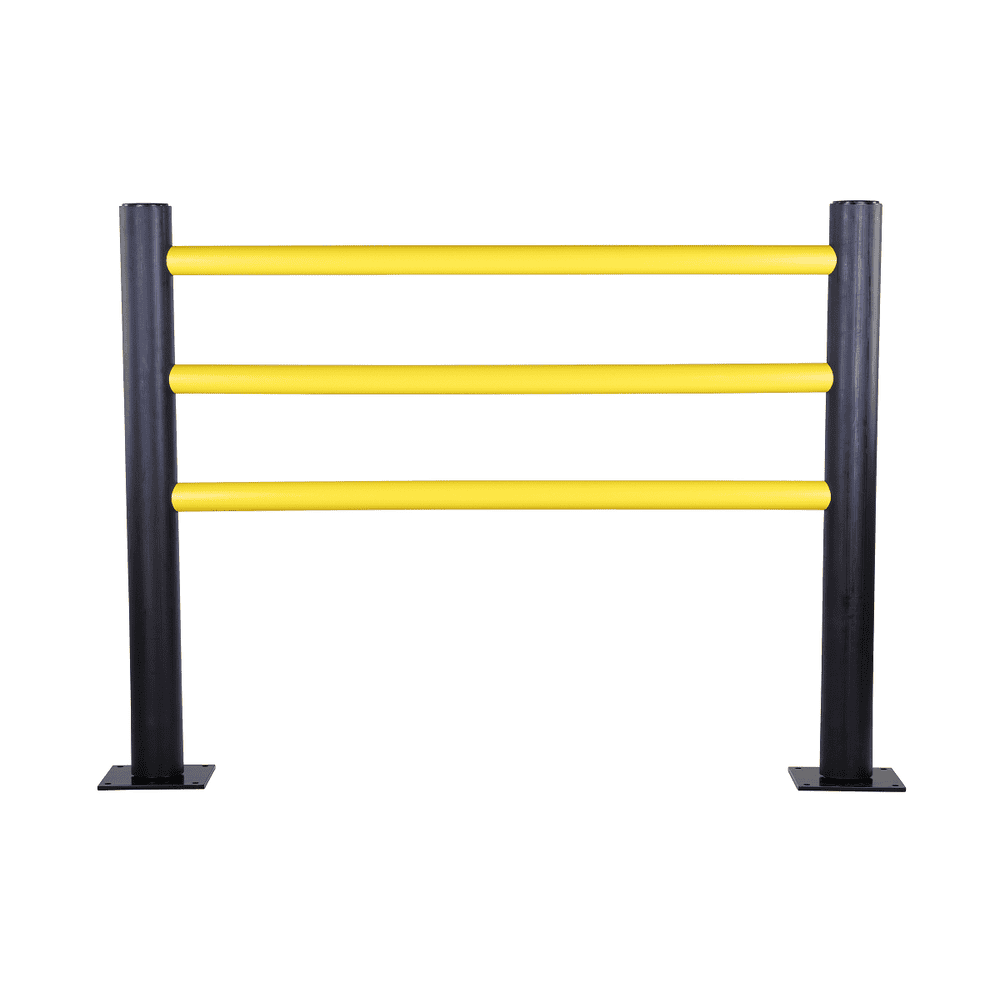 Barrière pietonne modulaire "Delta" avec 3 barres