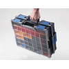 Bedrunka+Hirth Flex-Box-Kunststoff - 7 Fächer, 440 x 355 x 76 mm
