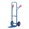 Fetra Diable pour colis 300 kg de capacité de charge, hauteur 1300 mm, pelle en tôle d'acier et pliable