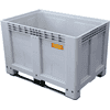 CEMO Logistikbox aus HDPE für Lagerung und Transport, verschiedene Grössen