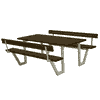 PLUS Mobilier de jardin modulable Wega, disponible en plusieurs modèles