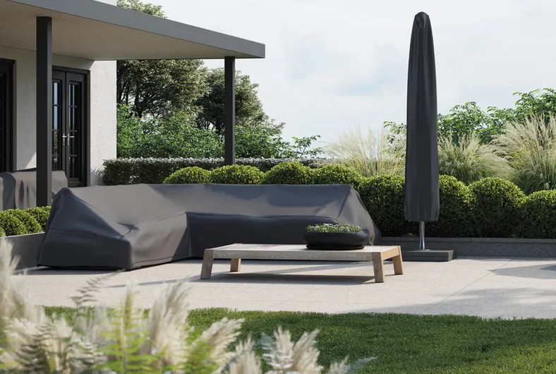 Platinum AeroCover Housse de protection Lounge en forme de L, L x L x H 2550 x 900 x 700 mm