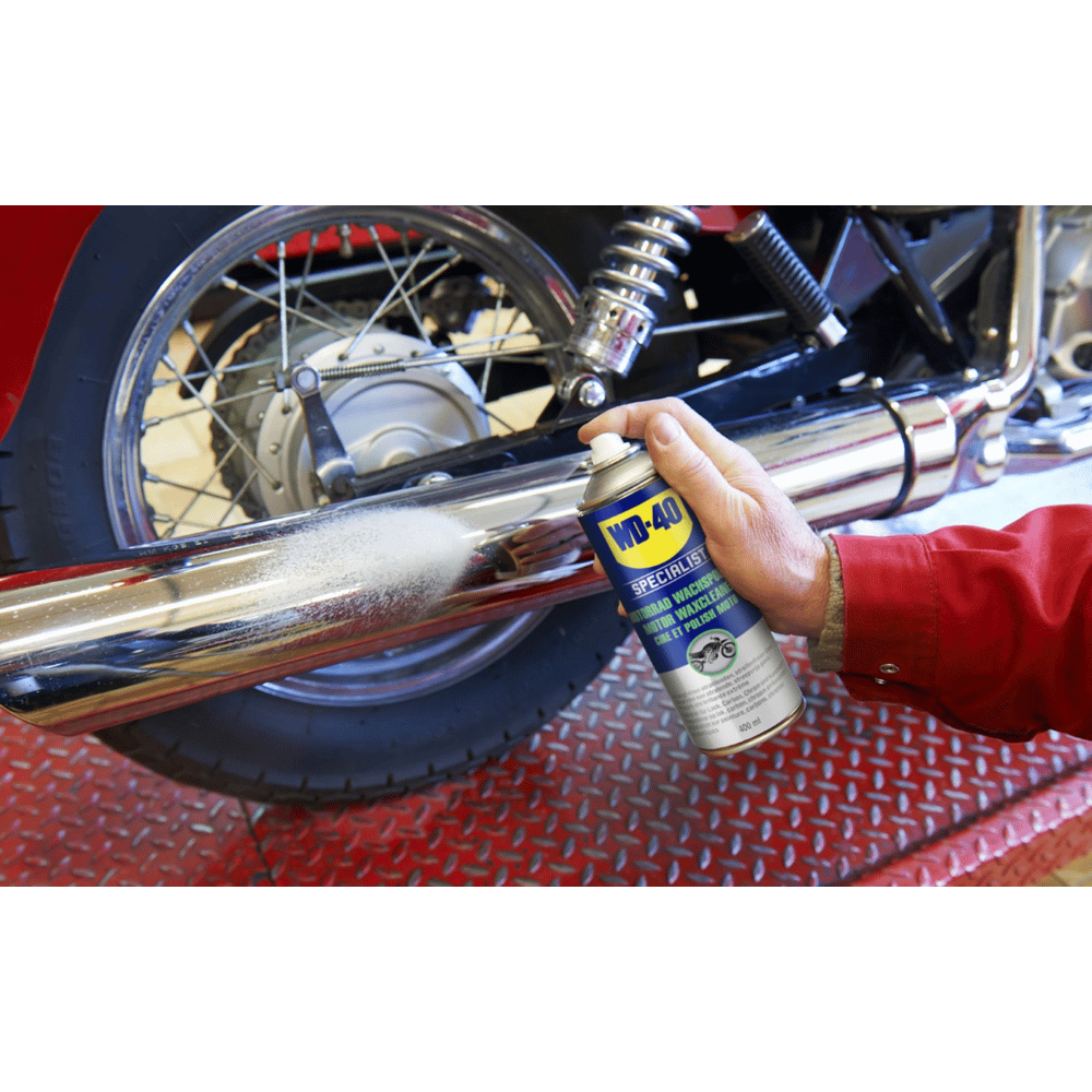 WD-40 Specialist Motorrad Wachspolitur, Inhalt 400 ml