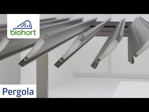 Biohort Pergola, in 14 Grössen und diversen Farben