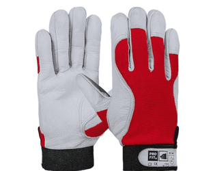 Gants de protection en cuir Profit 11618, EN388 3122X, disponibles en 3 tailles