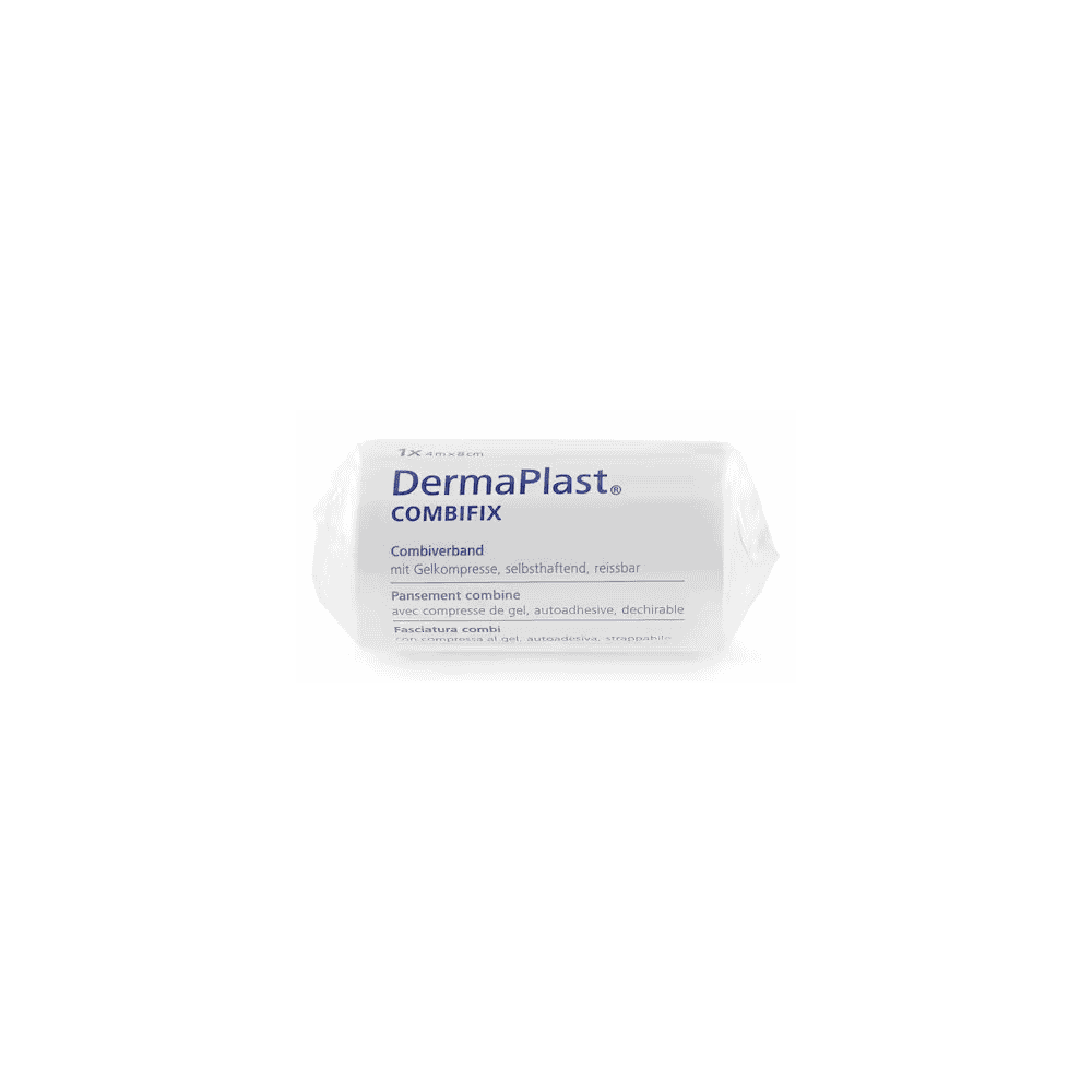 Pansement pour doigt DermaPlast CombiFix, 500 x 40 mm, blanc