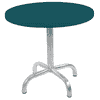 Schaffner Table d'appoint Säntis avec plateau métallique, en diverses couleurs