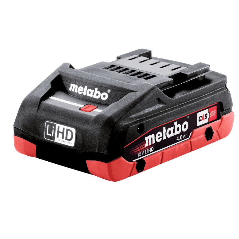 Metabo LiHD Akku 18 V / 4.0 bis 10.0 Ah zu CAS-Akkusystem