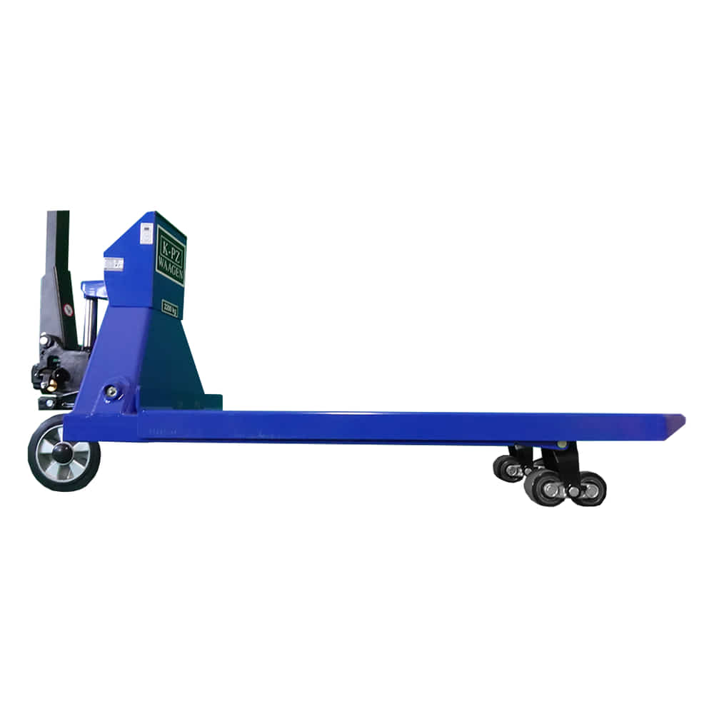 Handhubwagen / Palettrolli mit Waage