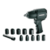 Metabo Druckluft-Schlagschrauber DSSW 360 Set 1/2", mit Kunststoffkoffer