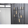 biohort Gerätehaus AvantGarde®, in 3 Farben, 8 Grössen, Standard-/Doppeltüre