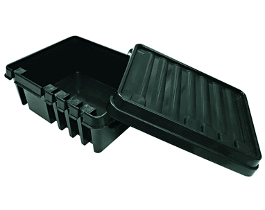 Steffen GardenLine Schutzbox / Safe Box large, IP55, schwarz