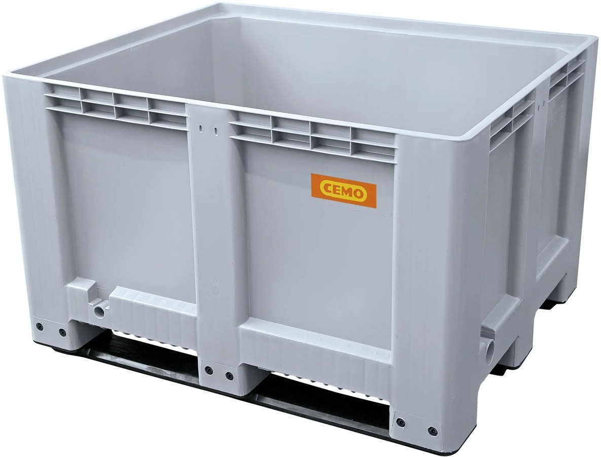CEMO Logistikbox aus HDPE für Lagerung und Transport, verschiedene Grössen