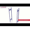Schulte Zusatzebene Schrägbodenregal XL, Fachlast 150 kg