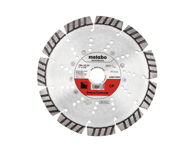 Metabo Diamanttrennscheibe "CP" Beton "professional", 180 x 22,23 mm