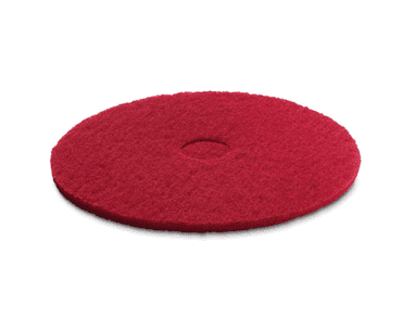 Kärcher Disque de nettoyage rouge, moyennement souple, Ø 356 mm, lot de 5