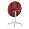 Schaffner Table pliante en métal Säntis, disponible en plusieurs versions