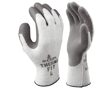 Thermoschutzhandschuhe Showa 451, Typ EN511 010, 1 Paar, Farbe grau/weiss