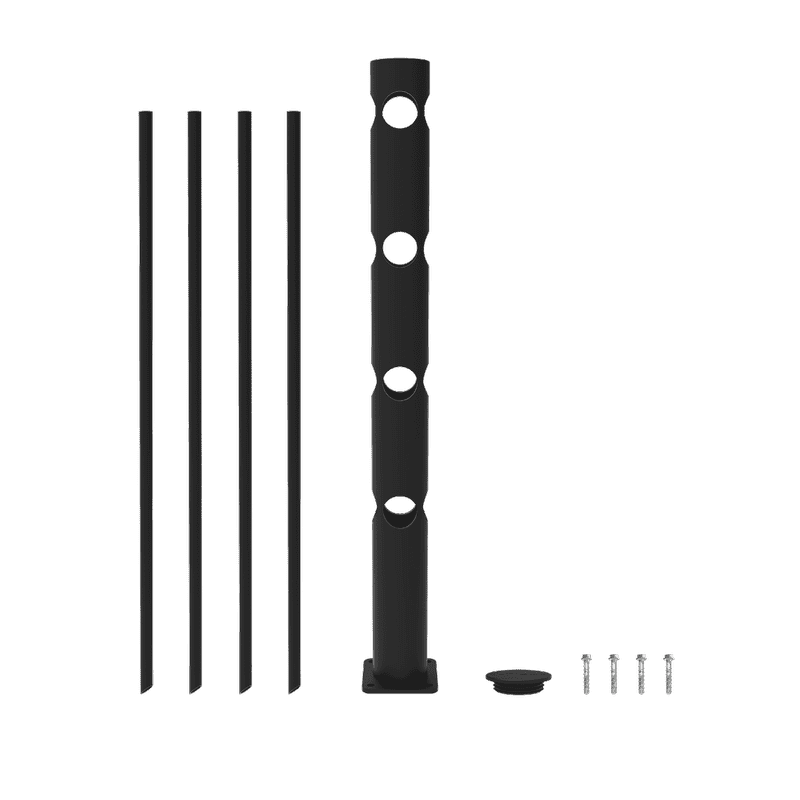 Flexibles Sicherheitsgeländer "Delta" mit 4 Balken