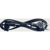 CEMO Chargeur ASC55, 220–240 V CA, 3 A, chargeur de batterie CAS avec prise européenne C7 et câble d'alimentation de 1,2 m