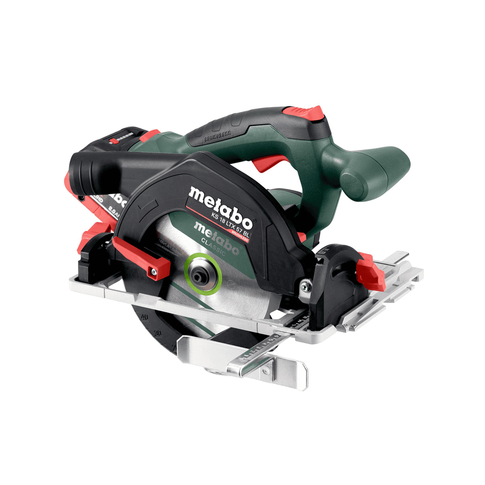 Metabo Akku-Handkreissäge KS 18 LTX 57 BL, 18 V in drei Ausführungen