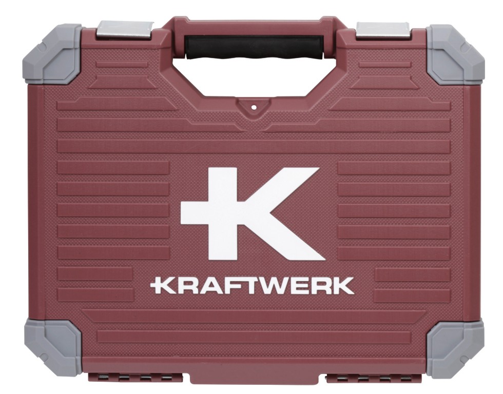 KRAFTWERK PRO LINE Steckschlüssel-Satz, 1/4", inkl. Werkzeug, 44-teilig