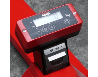 RAVAS Thermodrucker 6V - Zubehör zu Handhubwagen mit Waage 1100