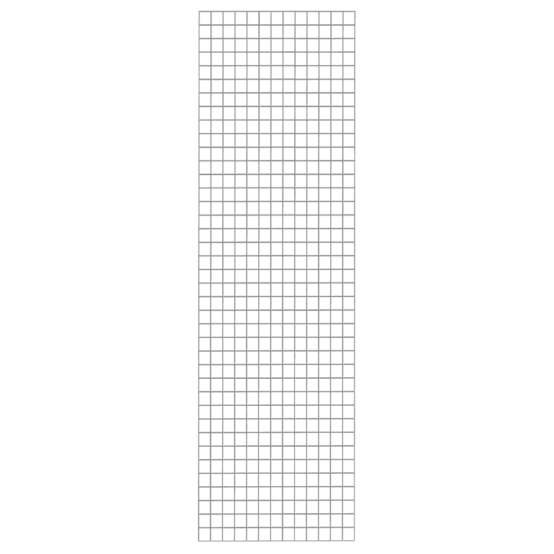 Schulte Paroi arrière en treillis métallique pour rayonnages à tablettes, zingué brillant, en diverses tailles