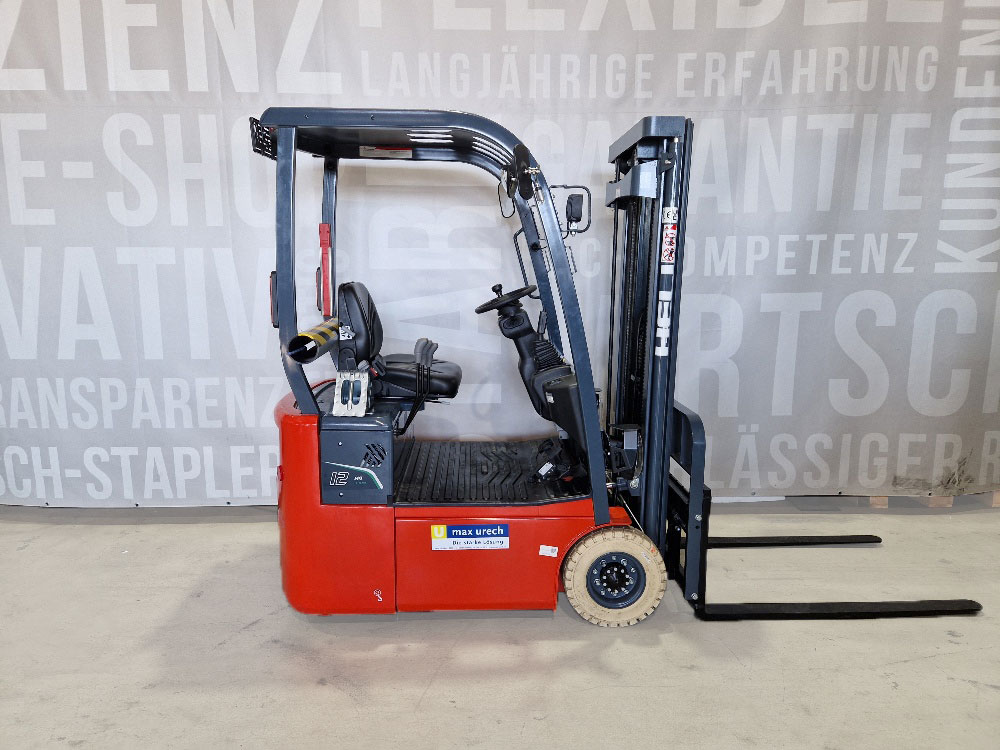 Heli Chariot élévateur électrique 3 roues - CPD12SQ-A1LIH4, avec batterie au lithium
