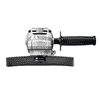 Metabo Winkelschleifer Set WE 2200-230, 2200 Watt, mit Kunststoffkoffer und 2 Diamanttrennscheiben