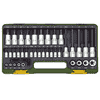 Proxxon Steckschlüsselsatz Innensechskant + Torx 1/2" + 1/4", 42-teilig