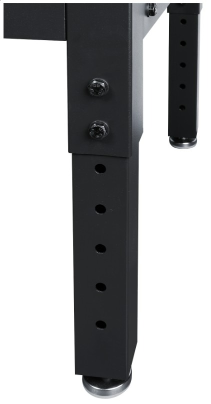 KRAFTWERK MOBILIO MODULAR Werkbank mit Ablageboden, höhenverstellbar, BxTxH 1829 x 610 x 760 mm
