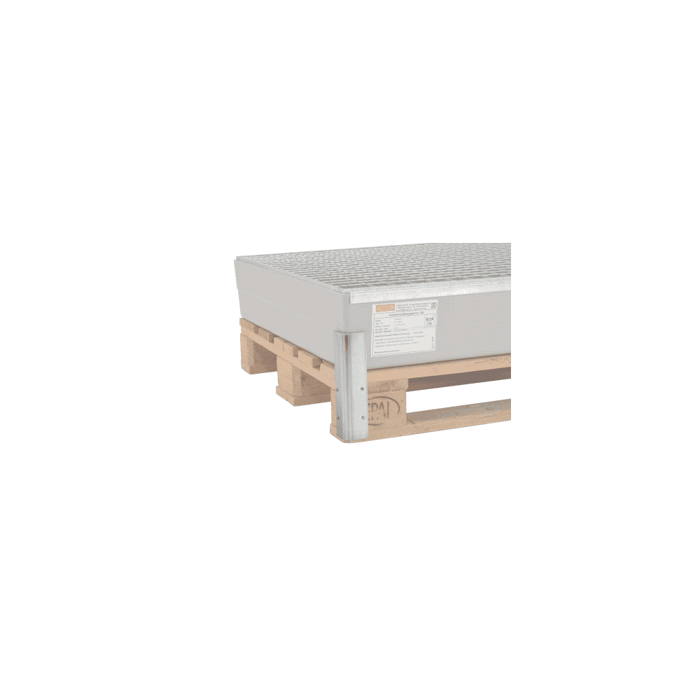 Accessoires 2 supports à visser pour bac de rétention GFK - Palette Euro