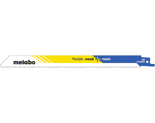 Metabo Säbelsägeblatt "Flexible Wood + Metal" 225 mm x 0.9 mm, 5 Stück