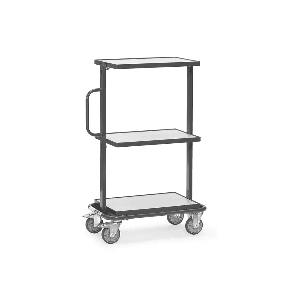 ESD-Beistellwagen mit und ohne Plattform, 821 x 455 x 1178 mm