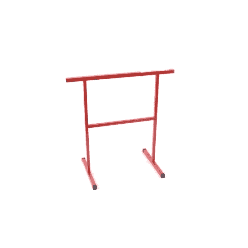 Arbeitsbock STANDARD rot, Tragkraft 100 kg
