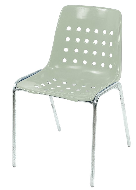 Schaffner Chaise de jardin Bermuda sans accoudoirs, L x P x H 490 x 420 x 790 mm, en différentes versions
