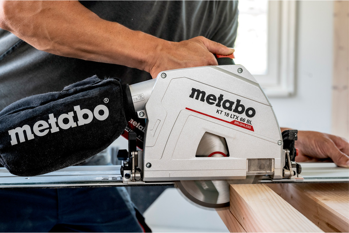 Metabo Akku-Tauchkreissäge KT 18 LTX 66 BL, 18 V in fünf Ausführungen
