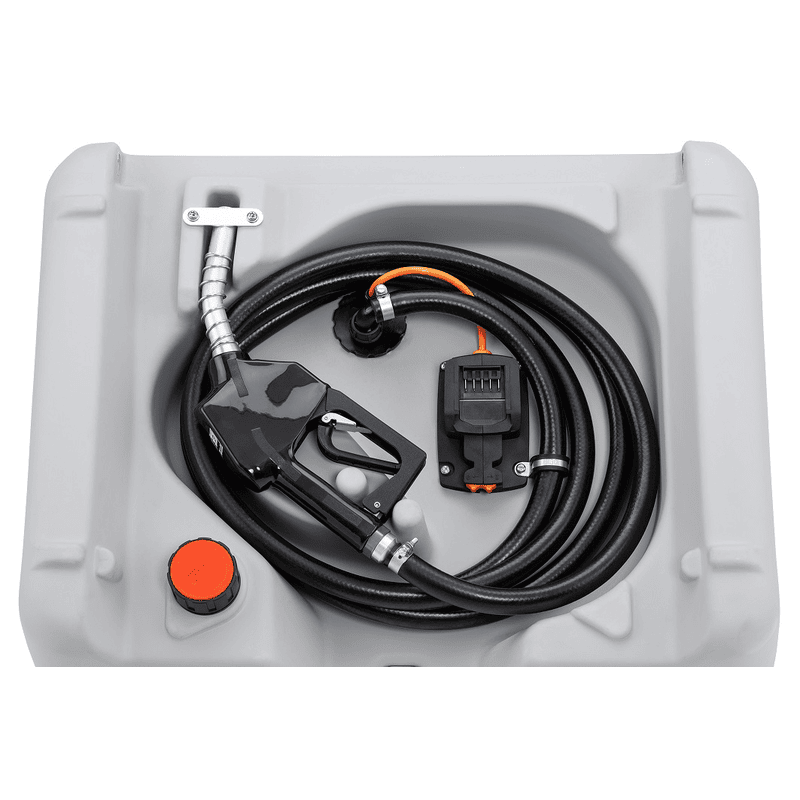 Dieseltankanlage DT-Mobil Easy mit CAS-Akkusystem, mobile Tankanlage für Diesel, komplett mit Pumpe