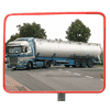 Miroir routier TM-I avec cadre rouge