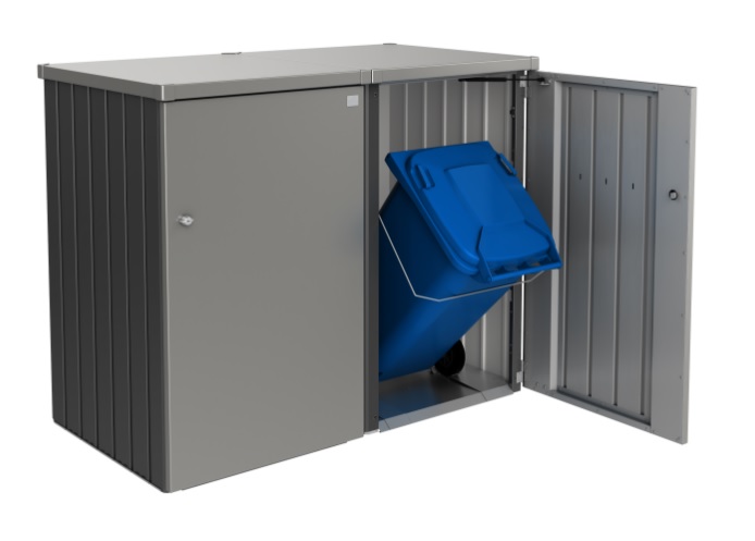 Eléments de liaison pour 3 abris de poubelles biohort ALEX®, diverses couleurs