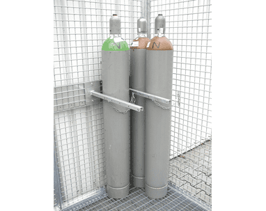 Zubehör Haltevorrichtung für Gasflaschen-Container GFC