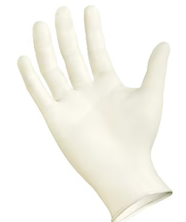 Gants jetables Semperguard latex force, non poudrés, paquet de 100 pièces