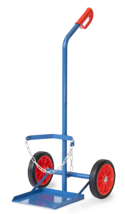 Fetra Stahlflaschenkarre für 1 Propangasflasche 11 kg Ø 300 mm oder 33 kg Ø 318 mm