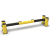Dock Gate NOVEMBER, jaune-noir, 585 x 500 mm, en diverses tailles