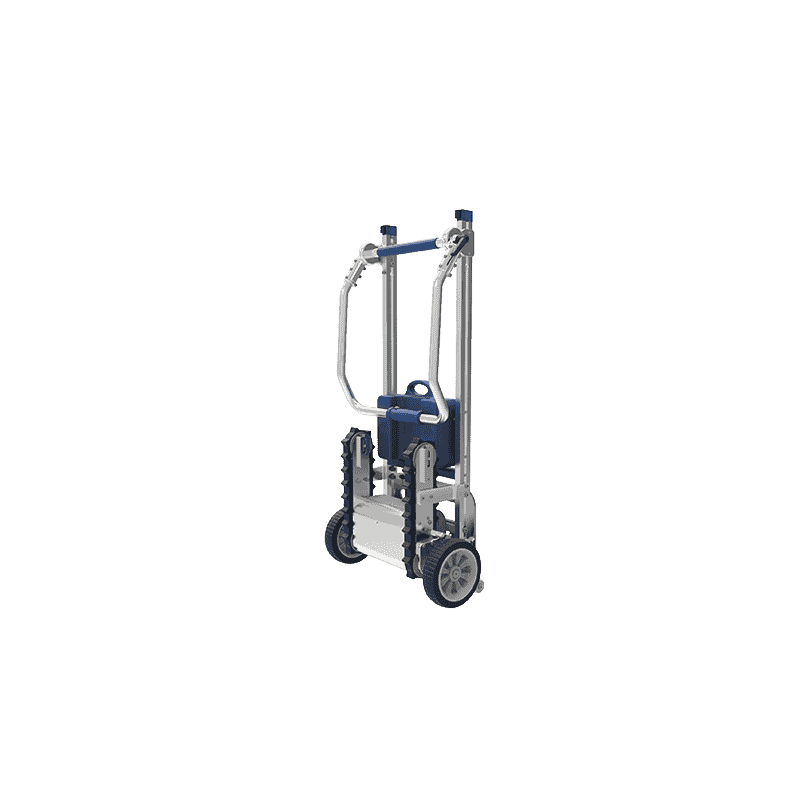 Treppensteiger mit Raupenantrieb und Bremse, Typ TS-105, elektrische Treppensackkarre, Tragkraft 105 kg