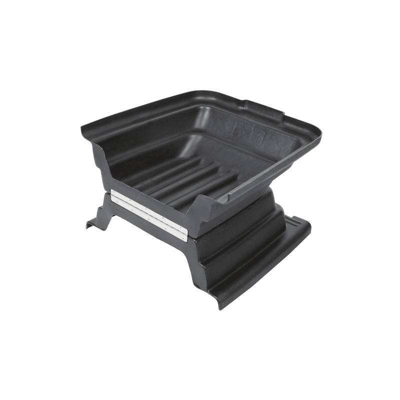 Couvercle pour chariot de transport de marchandises en vrac, noir